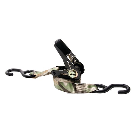 Sunbelt 14' X 1" Black Ratchet, Camo Webbing, Single 3.25" x2.5" x4.75" A-B1315690